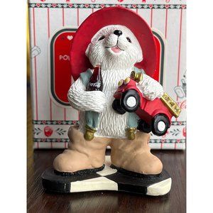 Coco Cola Polar Bear Cubs Collection #H72041 Fire Chief coke